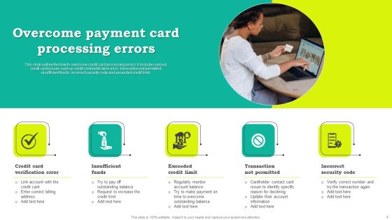 Payment Card Processing Ppt PowerPoint Presentation Complete Deck With Slides Slide04