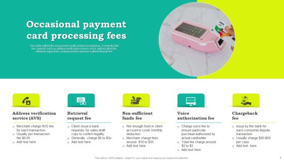 Payment Card Processing Ppt PowerPoint Presentation Complete Deck With Slides Slide09