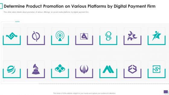 Payment Gateway Firm Determine Product Promotion On Various Platforms By Digital Template PDF Payment Gateway Firm Determine Product Promotion On Various Platforms By Digital Template PDF