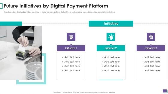 Payment Gateway Firm Future Initiatives By Digital Payment Platform Topics PDF