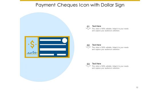 Payment Icon Fraud Stamp Dollar Sign Ppt PowerPoint Presentation Complete Deck