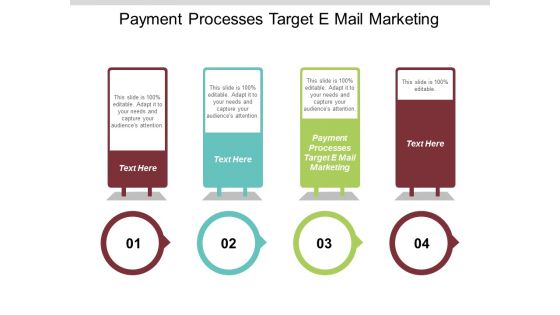 Payment Processes Target E Mail Marketing Ppt PowerPoint Presentation Icon Example Cpb