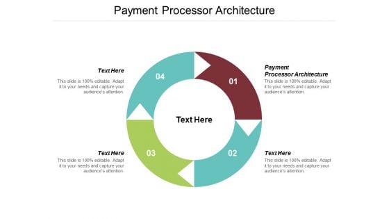 Payment Processor Architecture Ppt PowerPoint Presentation Layouts Graphics Design Cpb