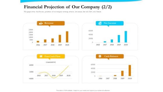 Payment Processor Financial Projection Of Our Company Summary PDF