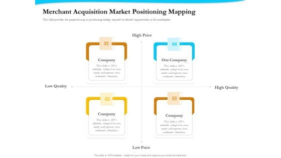 Payment Processor Merchant Acquisition Market Positioning Mapping Introduction PDF