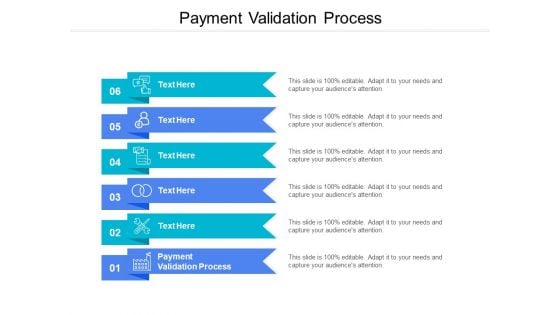 Payment Validation Process Ppt PowerPoint Presentation Portfolio Gridlines Cpb