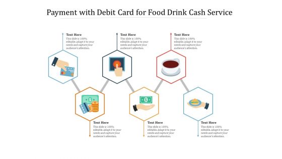 Payment With Debit Card For Food Drink Cash Service Ppt PowerPoint Presentation File Inspiration PDF