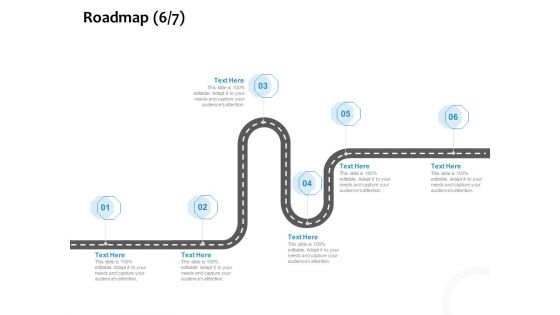 Payroll Outsourcing Service Roadmap Six Stage Process Ppt Layouts Pictures PDF