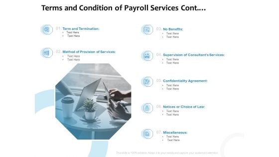Payroll Outsourcing Service Terms And Condition Of Payroll Services Cont Ppt Outline PDF