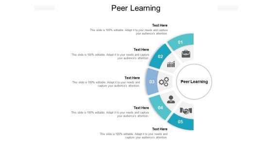 Peer Learning Ppt PowerPoint Presentation Infographics Graphic Images Cpb Pdf