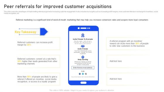 Peer Referrals For Improved Customer Acquisitions Formats PDF Peer Referrals For Improved Customer Acquisitions Formats PDF