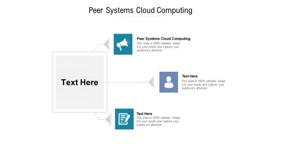 Peer Systems Cloud Computing Ppt PowerPoint Presentation Model Mockup Cpb Pdf