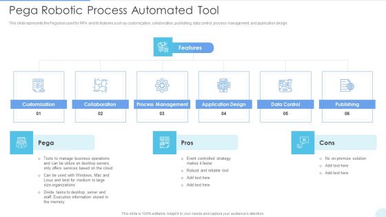 Pega Robotic Process Automated Tool Brochure PDF