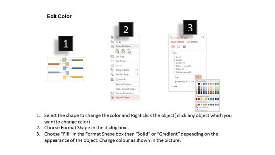 Pencil Infographic Diagram With Icons Powerpoint Template