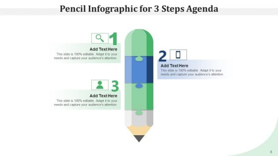 Pencil Program Infographic Agenda Ppt PowerPoint Presentation Complete Deck