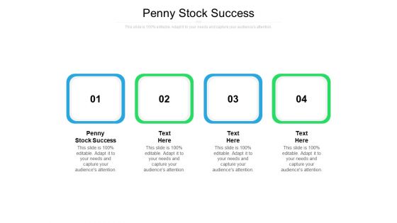 Penny Stock Success Ppt PowerPoint Presentation Show Styles Cpb