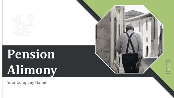 Pension Alimony Ppt PowerPoint Presentation Complete With Slides