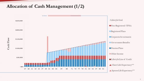 Pension Plan Allocation Of Cash Management Client Ppt Gallery Background Designs PDF