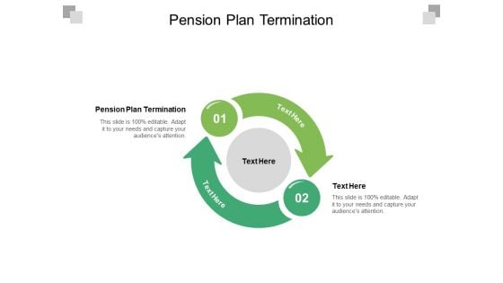 Pension Plan Termination Ppt PowerPoint Presentation Infographic Template Cpb Pdf