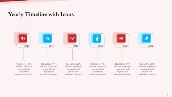 Pension Plan Yearly Timeline With Icons Ppt Outline Show PDF