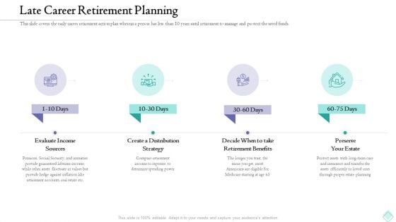 Pension Planner Late Career Retirement Planning Formats PDF Pension Planner Late Career Retirement Planning Formats PDF