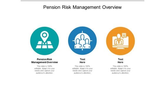 Pension Risk Management Overview Ppt PowerPoint Presentation Ideas Mockup Cpb