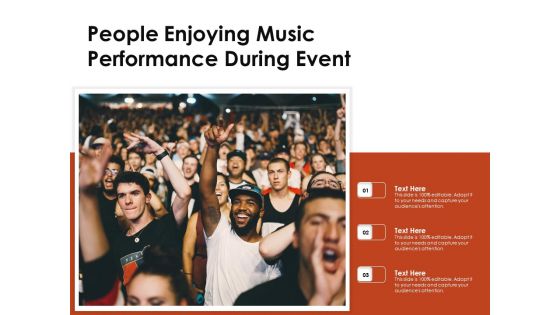 People Enjoying Music Performance During Event Ppt PowerPoint Presentation File Maker PDF