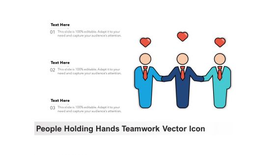 People Holding Hands Teamwork Vector Icon Ppt PowerPoint Presentation File Graphics Download PDF