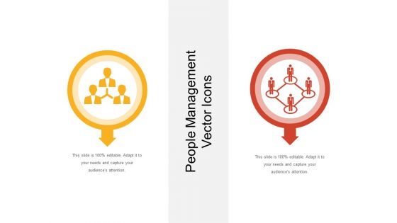 People Management Vector Icons Ppt PowerPoint Presentation Gallery Graphic Tips PDF