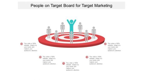 People On Target Board For Target Marketing Ppt PowerPoint Presentation Professional Example Introduction