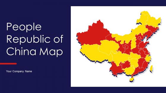 People Republic Of China Map Ppt PowerPoint Presentation Complete With Slides