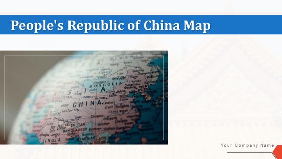 Peoples Republic Of China Map Provinces Population Ppt PowerPoint Presentation Complete Deck With Slides