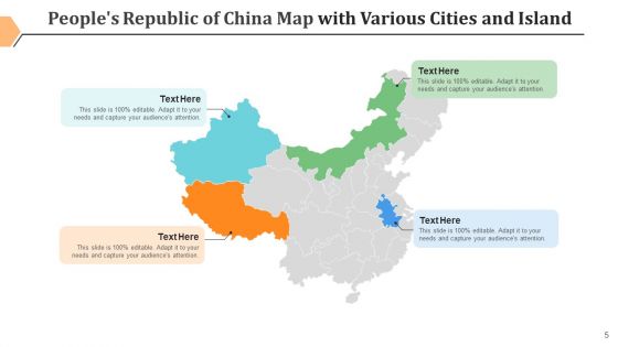 Peoples Republic Of China Map Provinces Population Ppt PowerPoint Presentation Complete Deck With Slides