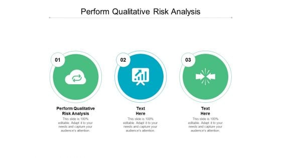 Perform Qualitative Risk Analysis Ppt PowerPoint Presentation Inspiration Introduction Cpb