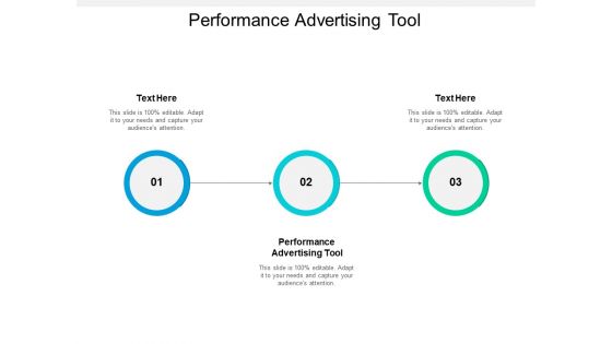 Performance Advertising Tool Ppt PowerPoint Presentation Slides Templates Cpb