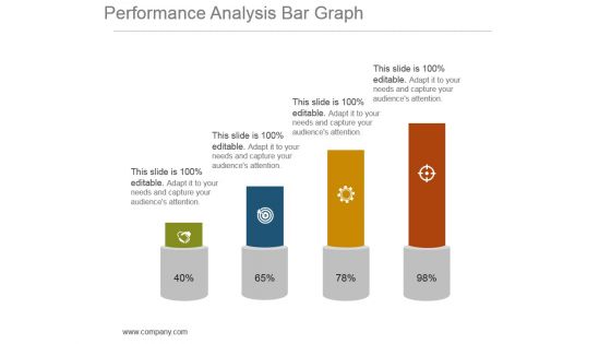 Performance Analysis Bar Graph Powerpoint Shapes