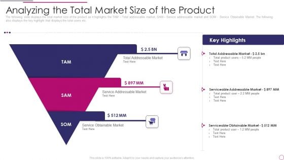 Performance Analysis Of New Product Development Analyzing The Total Market Size Of The Product Rules PDF