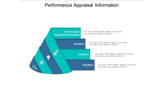 Performance Appraisal Information Ppt PowerPoint Presentation Portfolio Examples Cpb