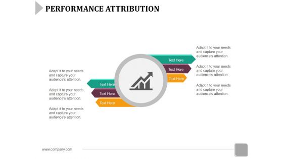 Performance Attribution Ppt PowerPoint Presentation Inspiration Example Topics