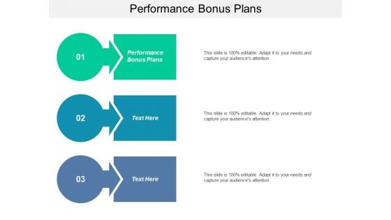 Performance Bonus Plans Ppt PowerPoint Presentation Layouts Graphics Example