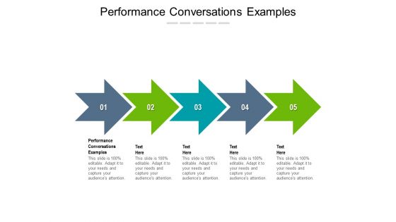 Performance Conversations Examples Ppt PowerPoint Presentation Slides Templates Cpb Pdf