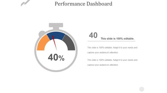 Performance Dashboard Template 1 Ppt PowerPoint Presentation Icon Design Templates