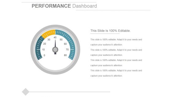 Performance Dashboard Template 1 Ppt PowerPoint Presentation Icon Guidelines