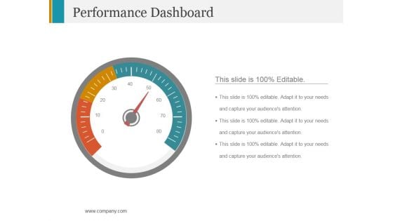 Performance Dashboard Template 1 Ppt PowerPoint Presentation Summary Example Topics