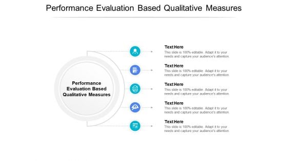 Performance Evaluation Based Qualitative Measures Ppt PowerPoint Presentation Infographic Template Influencers Cpb