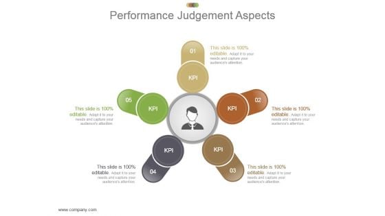 Performance Judgement Aspects Powerpoint Slide Information Performance Judgement Aspects Powerpoint Slide Information
