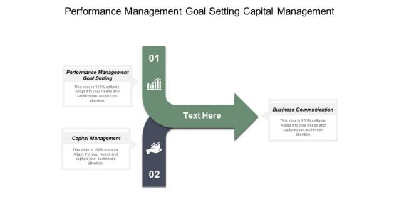 Performance Management Goal Setting Capital Management Business Communication Ppt PowerPoint Presentation Icon