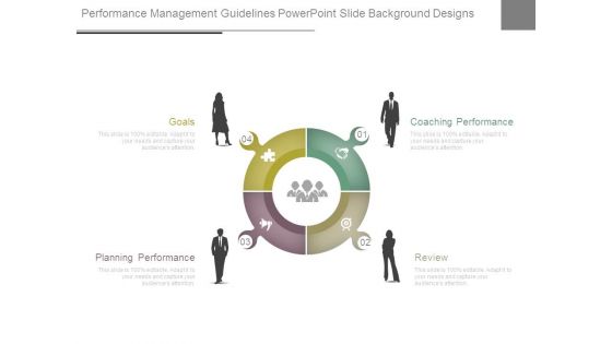 Performance Management Guidelines Powerpoint Slide Background Designs