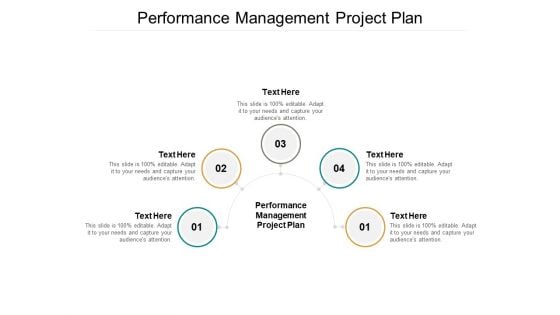 Performance Management Project Plan Ppt PowerPoint Presentation Slides Deck Cpb