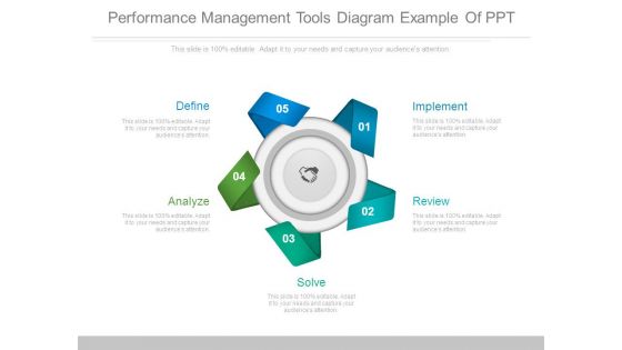 Performance Management Tools Diagram Example Of Ppt